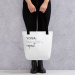 Good Vibes Tote Bag- Yoga